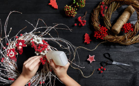 decorazioni natalizie 2020, fai da te, progetti