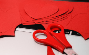 san valentino cuori riciclo