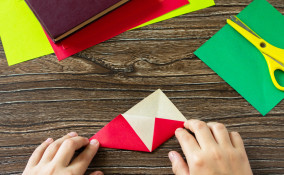 segnalibro tecnica origami