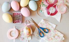 come decorare uova polistirolo tutorial decoupage, uova polistirolo decoupage, come decorare uova polistirolo