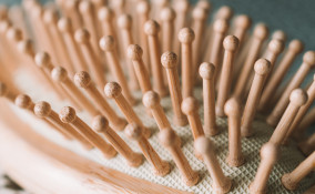 spazzole per capelli legno