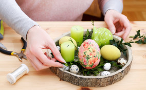 decorazioni pasquali fai da te tutorial centrotavola, decorazioni pasquali fai da te tutorial, tutorial centrotavola, decoupage pasquale