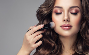 trucco, giorno, makeup