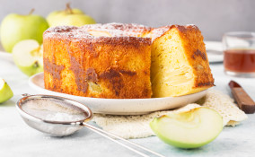 torta mele senza lattosio