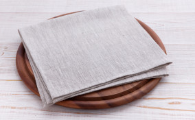 stampare foglie su tovaglioli