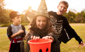 secchiello halloween fai da te