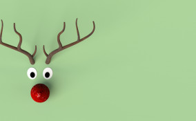 renna natalizia fai da te