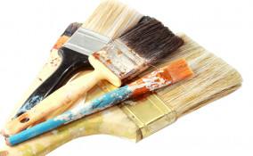 pulire pennelli pittura