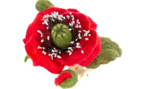 decorazioni papaveri fai da te