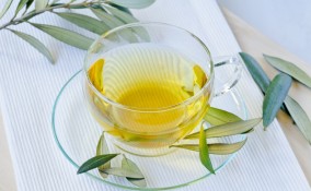 infuso, foglie, olivo