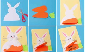 Biglietto di Pasqua per la scuola dell'infanzia