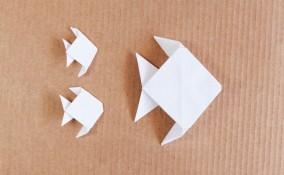 origami pesce tropicale