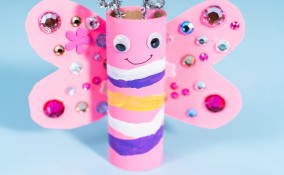 lavoretti per la festa della mamma con rotoli di carta igienica, lavoretti festa della mamma, lavoretti rotoli carta igienica