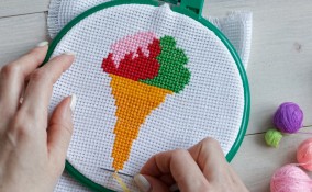  gelati punto croce, gelati punto croce schemi