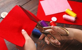 busta lettera stoffa fai da te