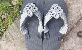 trasformare le ciabatte in sandali, trasformare ciabatte, sandali fai da te