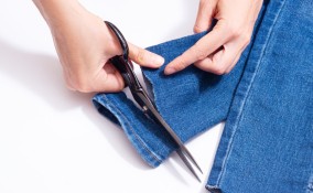 come fare l'orlo ai pantaloni senza macchina da cucire, come fare orlo pantaloni