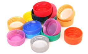 riciclo creativo tappi plastica