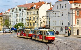 Tram a Praga