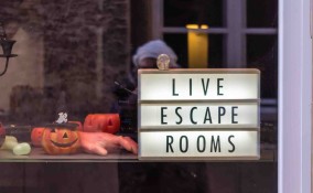 escape room per bambini per Halloween