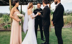 acconciatura per la testimone della sposa