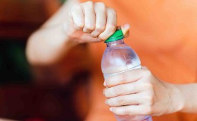 Bottiglie di plastica