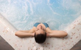 acqua termale per le gambe