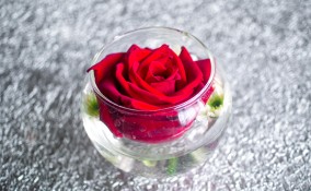 decorazioni di san valentino con fiori, decorazioni di san valentino