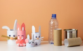 cosa fare con supporti uova pasqua, riciclo creativo supporti uova pasqua