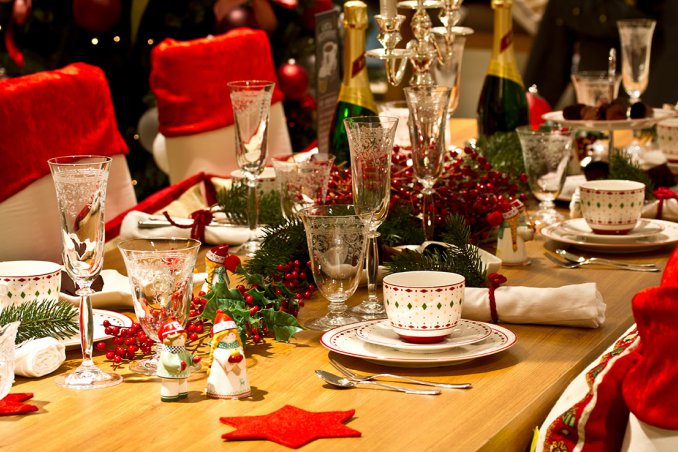 tavola natalizia