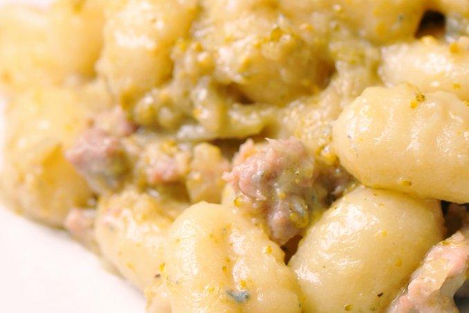 gnocchi-salsiccia-crema-primo piatto