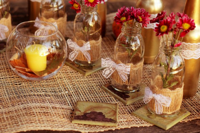 sottobicchieri-decorazione-tavola-decoupage-foglie