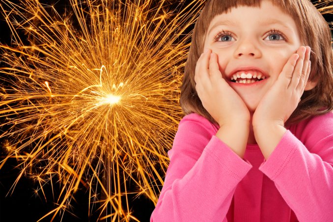 fuochi d'artificio capodanno bambini sicurezza 