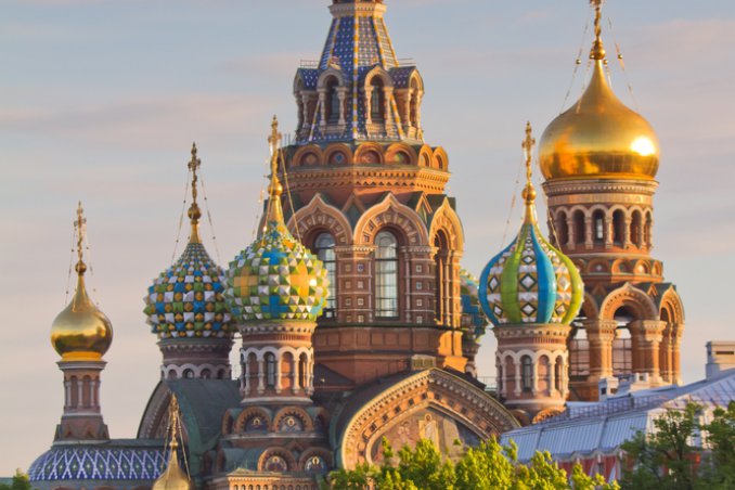 San Pietroburgo Russia Spas na Krovi chiesa