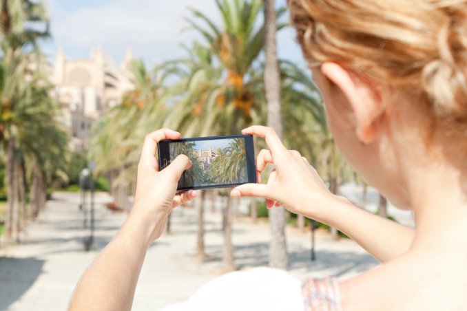 fotografare fotografia cellulare viaggio