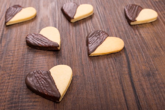 biscotti natale ricoperti cioccolato
