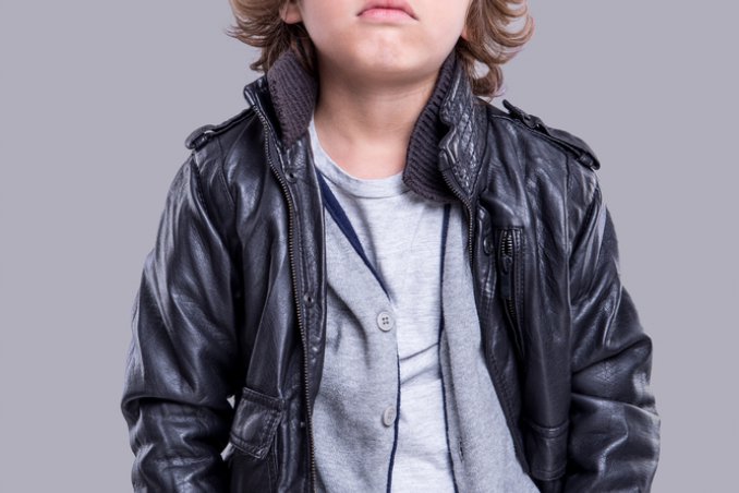 moda, bambino, rock