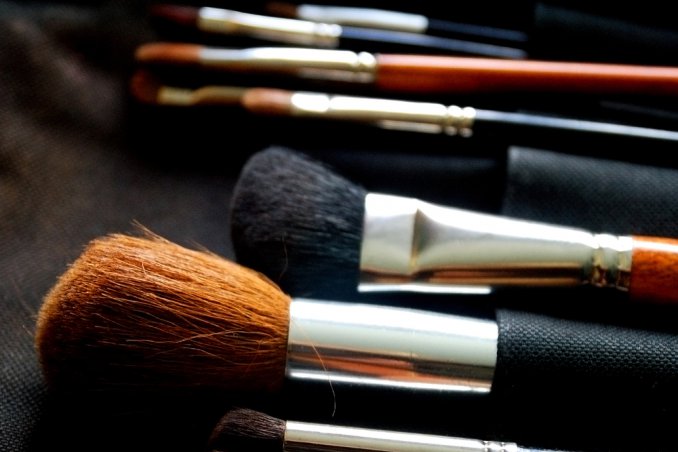 trucco pennello setole dimensioni