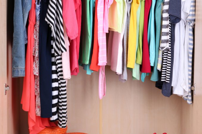 come organizzare l'armadio