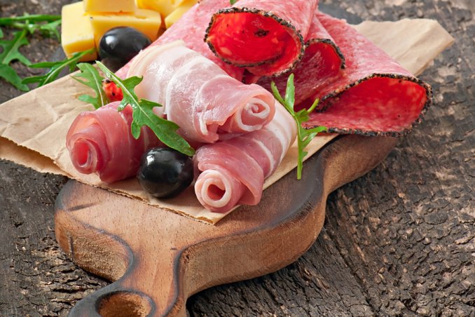 affettati salumi formaggio verdura frutta piatto freddo cucina 