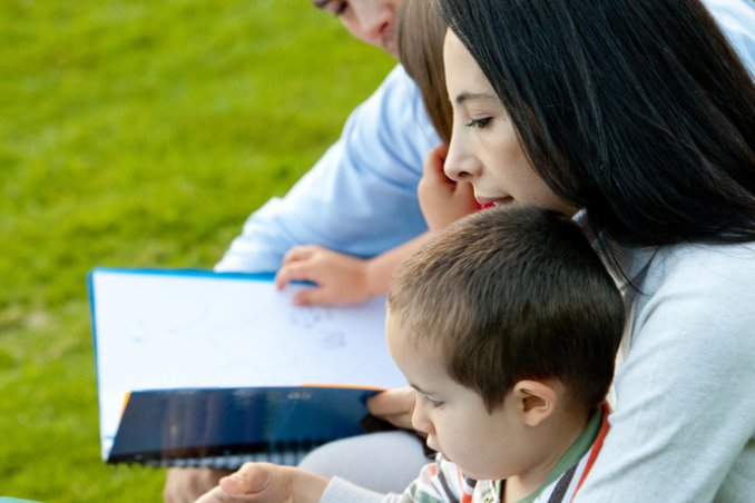 vacanze, studio, tutta, la, famiglia lingue inglese francese tedesco bambini