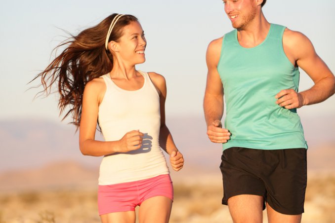 fitness jogging coppia corsa 