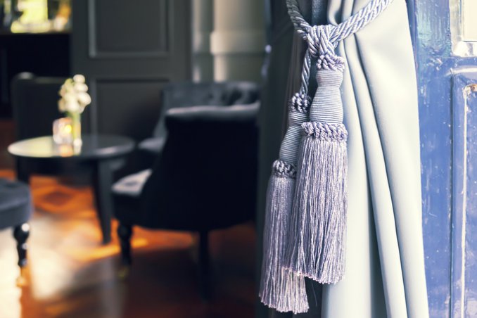 tende, casa, drappeggi, ambiente, arredamento