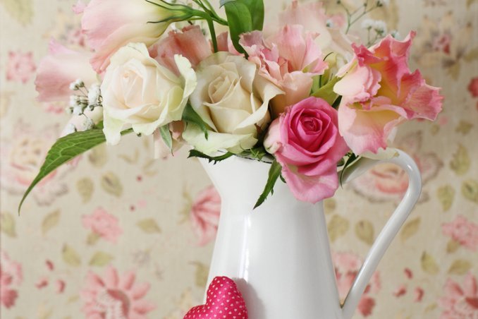 Fai da te decorazione vetro san valentino