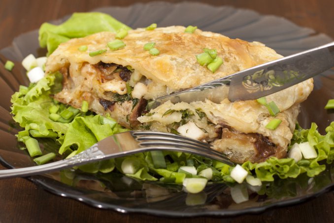strudel ricotta porcini