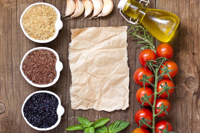 riso basmati melanzane aneto cipolla orientale piselli noci