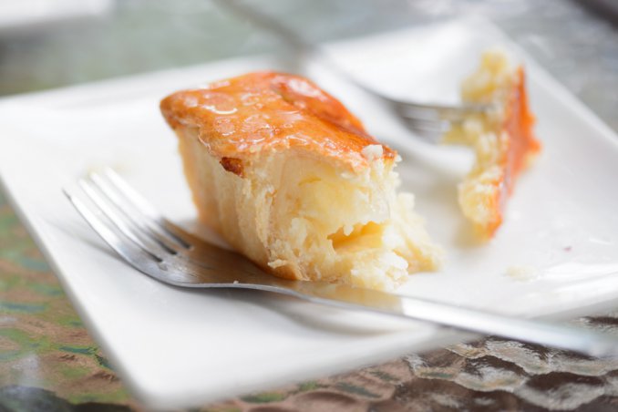 crostata cocco latte albicocche pastafrolla