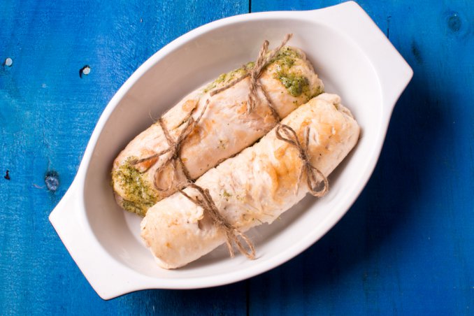 involtini pollo robiola zucchine prosciutto