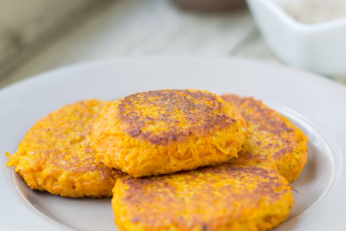 frittelle pancakes carote cannella