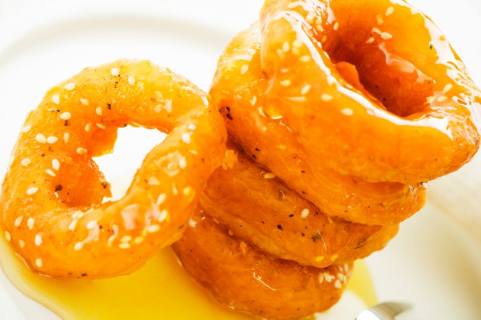 zeppole miele arancia limone anice